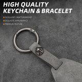 Leapmotor C10 Suede Leather Car Remote Key FOB Cover Case Shell Keychain Leapmotor C10 Suede Leather Car Remote Key FOB Cover Case Shell Keychain