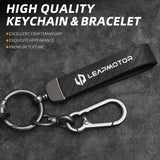 Leapmotor C10 Zinc Alloy + Carbon Fibre Pattern Leather Car Remote Key FOB Cover Case Shell Keychain Leapmotor C10 Zinc Alloy + Carbon Fibre Pattern Leather Car Remote Key FOB Cover Case Shell Keychain