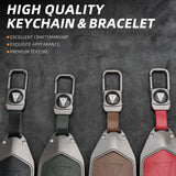 Deepal S07 Leather + Zinc Alloy Car Remote Key FOB Cover Case Shell Keychain Deepal S07 Leather + Zinc Alloy Car Remote Key FOB Cover Case Shell Keychain