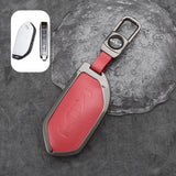 Kia EV5 Leather + Zinc Alloy Car Remote Key FOB Cover Case Shell Keychain Kia EV5 Leather + Zinc Alloy Car Remote Key FOB Cover Case Shell Keychain