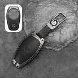Leapmotor C10 Leather + Zinc Alloy Car Remote Key FOB Cover Case Shell Keychain Leapmotor C10 Leather + Zinc Alloy Car Remote Key FOB Cover Case Shell Keychain