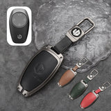 Leapmotor C10 Leather + Zinc Alloy Car Remote Key FOB Cover Case Shell Keychain Leapmotor C10 Leather + Zinc Alloy Car Remote Key FOB Cover Case Shell Keychain