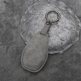 Leapmotor C10 Suede Leather Car Remote Key FOB Cover Case Shell Keychain Leapmotor C10 Suede Leather Car Remote Key FOB Cover Case Shell Keychain