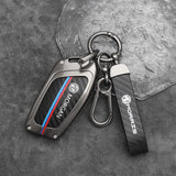 MG 4 Zinc Alloy + Carbon Fibre Pattern Leather Car Remote Key FOB Cover Case Shell Keychain MG 4 Zinc Alloy + Carbon Fibre Pattern Leather Car Remote Key FOB Cover Case Shell Keychain