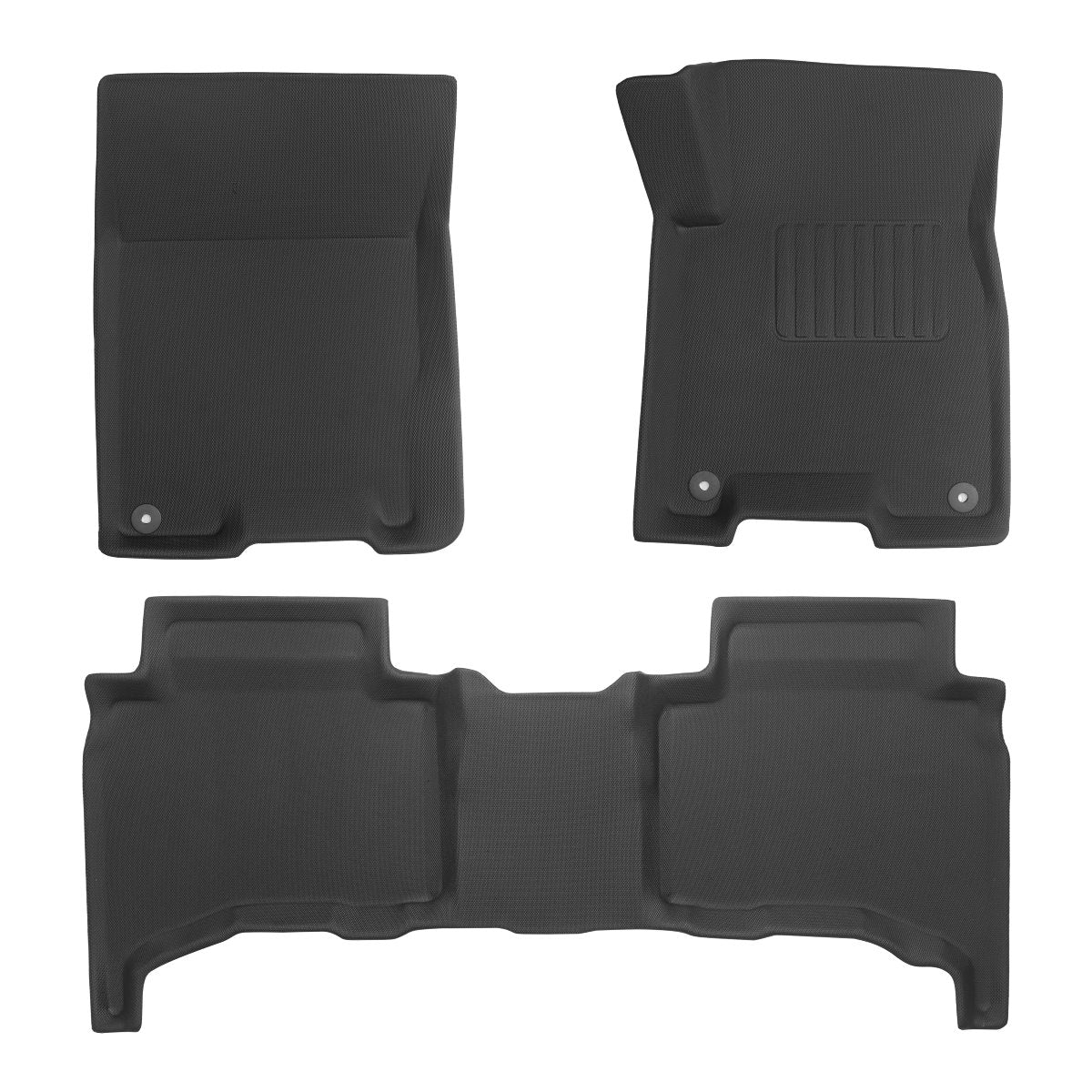 Kia Tasman 3D Custom Fit XPE All-Weather Floor Mats Kia Tasman 3D Custom Fit XPE All-Weather Floor Mats