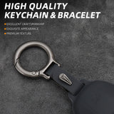 Leather Car Remote Key FOB Cover Case Shell Keychain for Tesla Model 3 Y Leather Car Remote Key FOB Cover Case Shell Keychain for Tesla Model 3 Y