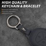 Leather Car Remote Key FOB Cover Case Shell Keychain for Xpeng G6 Leather Car Remote Key FOB Cover Case Shell Keychain for Xpeng G6