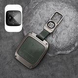 Zeekr X Leather + Zinc Alloy Car Remote Key FOB Cover Case Shell Keychain Zeekr X Leather + Zinc Alloy Car Remote Key FOB Cover Case Shell Keychain