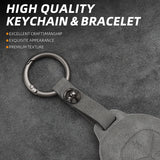 Xpeng G6 Suede Leather Car Remote Key FOB Cover Case Shell Keychain