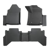Premium 3D Custom-Fit XPE Floor Mats for Toyota Hilux Dual Cab 2015 - 2025