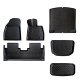 BYD Seal 2023-2024 3D Custom Fit XPE All-Weather Floor Mats Boot Liner Trunk Mats Back Seat Protector