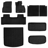 BYD Sealion 7 3D Custom Fit XPE All-Weather Floor Mats Boot Liner Trunk Mats Back Seat Protector