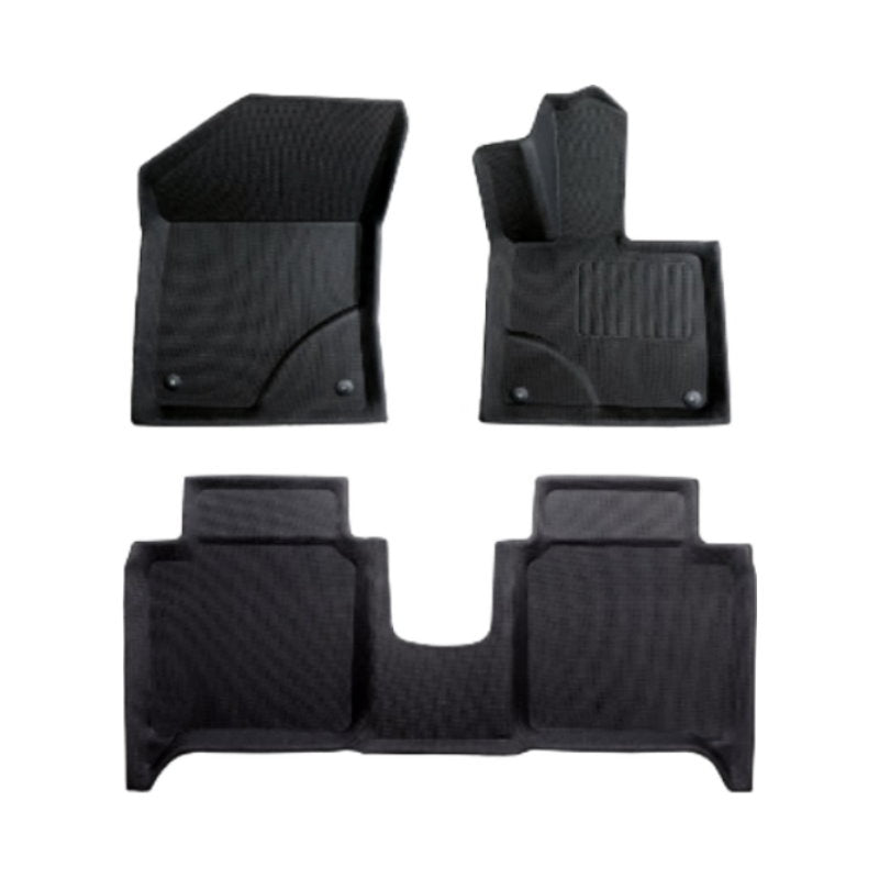 Zeekr X 3D Custom Fit XPE All-Weather Floor Mats Boot Liner Trunk Mats Back Seat Protector