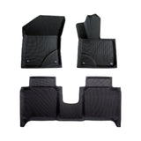 Zeekr X 3D Custom Fit XPE All-Weather Floor Mats Boot Liner Trunk Mats Back Seat Protector