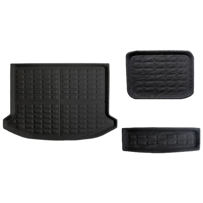 Zeekr X 3D Custom Fit XPE All-Weather Floor Mats Boot Liner Trunk Mats Back Seat Protector