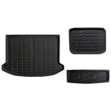 Zeekr X 3D Custom Fit XPE All-Weather Floor Mats Boot Liner Trunk Mats Back Seat Protector