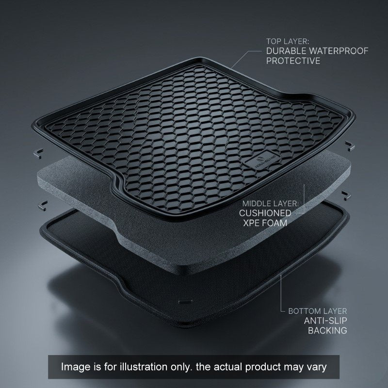 Tesla Model Y Juniper 3D Custom Fit XPE All-Weather Boot Liner & Trunk Mats
