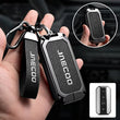 Jaecoo J5 EV Key Fob Cover Case — Zinc Alloy + Leather Shell Keychain