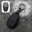 Leather Car Remote Key FOB Cover Case Shell Keychain for Leapmotor C10