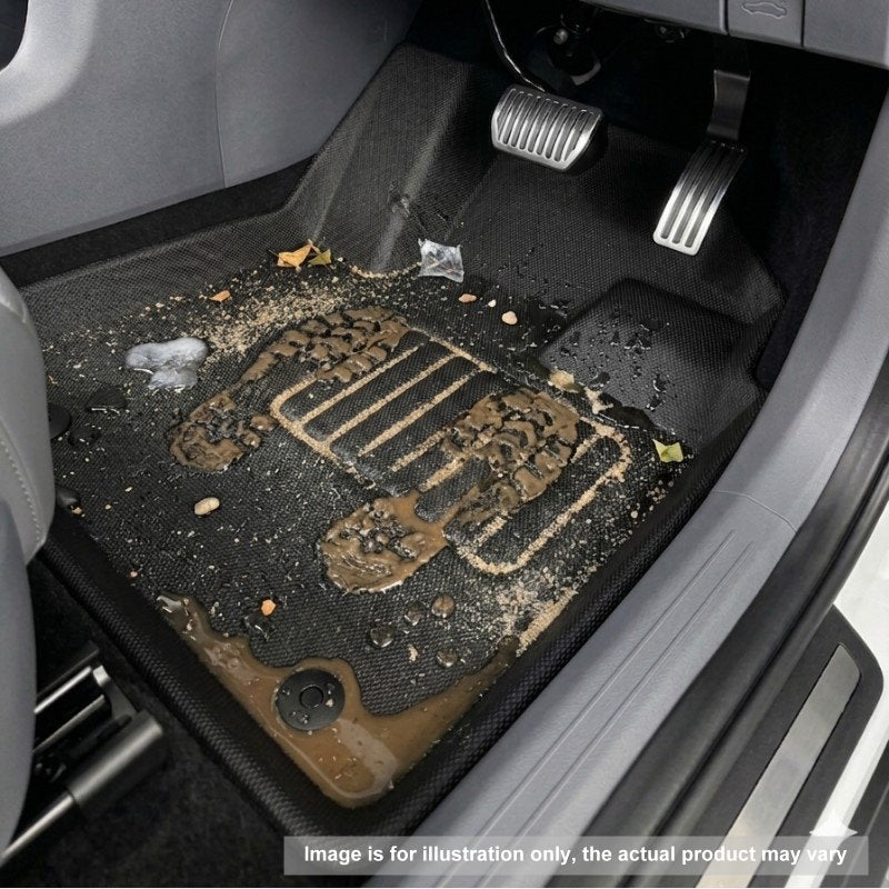 Premium 3D Custom-Fit XPE Floor Mats for Ford Ranger 2022 - 2025