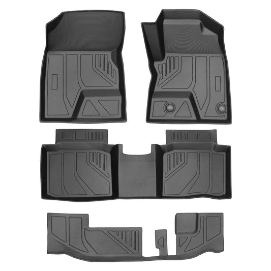 Mitsubishi Outlander ZM Series PHEV 7-Seater 2021-2025 3D Custom Fit TPE All-Weather Floor Mats