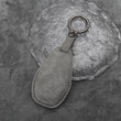 Leapmotor C10 Suede Leather Car Remote Key FOB Cover Case Shell Keychain