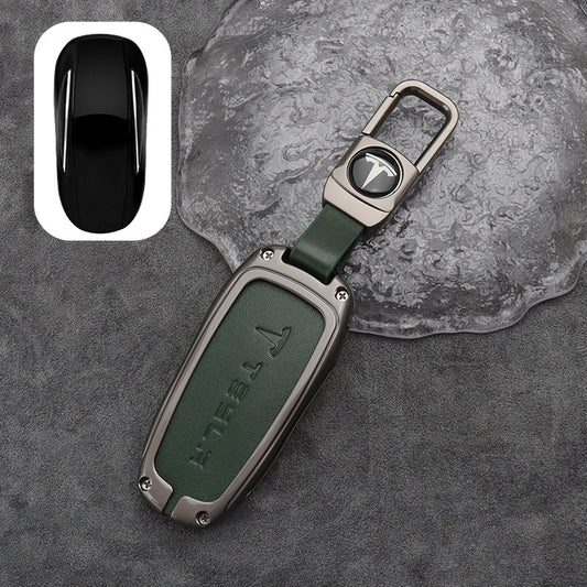 Tesla Model 3/Y key fob case in green