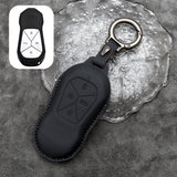 Leather Car Remote Key FOB Cover Case Shell Keychain for Xpeng G6
