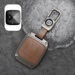 Zeekr X Leather + Zinc Alloy Car Remote Key FOB Cover Case Shell Keychain